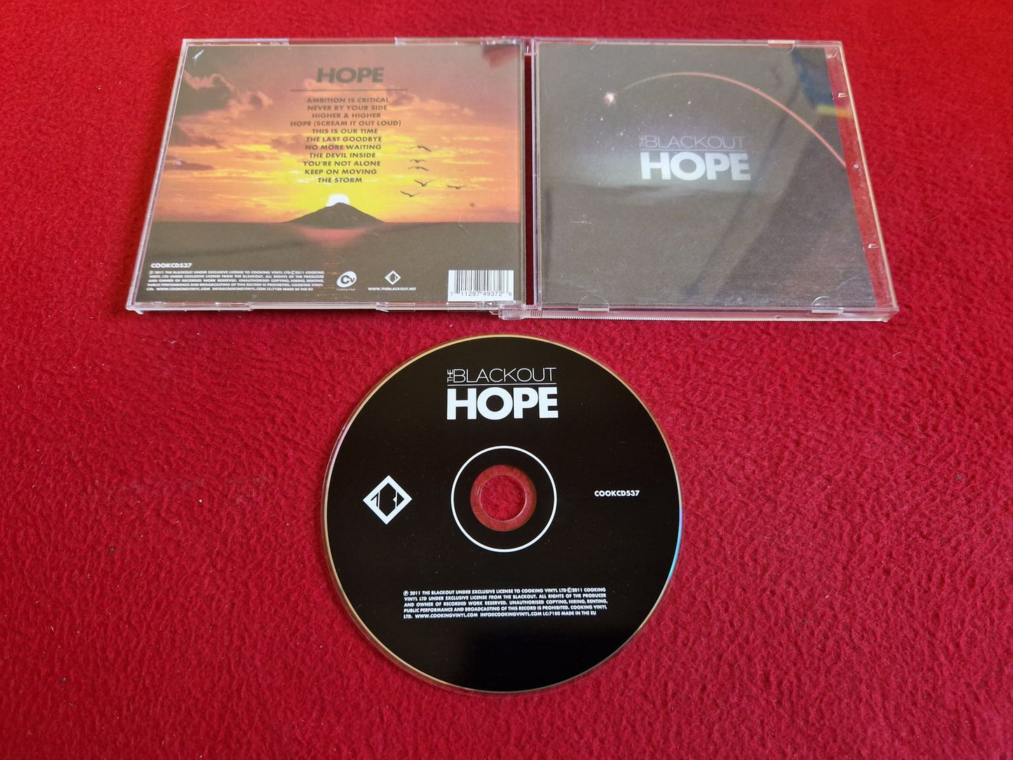 THE BLACKOUT HOPE CD