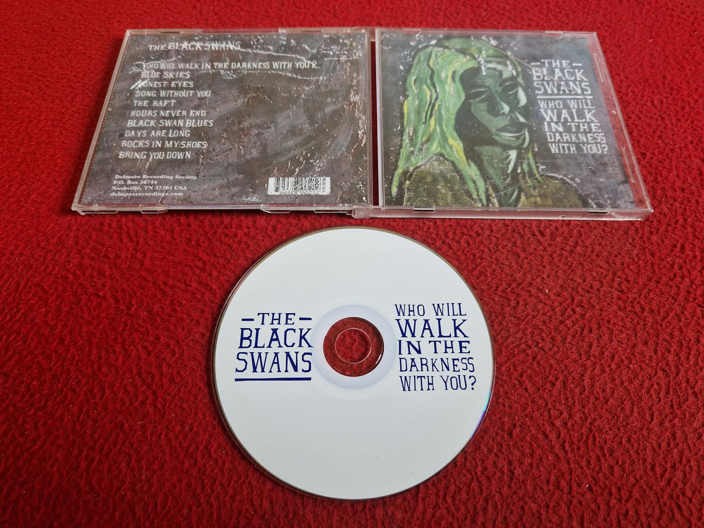THE BLACK SWANS WHO WILL WALK IN THE DARKNESS WITH YOU? CD