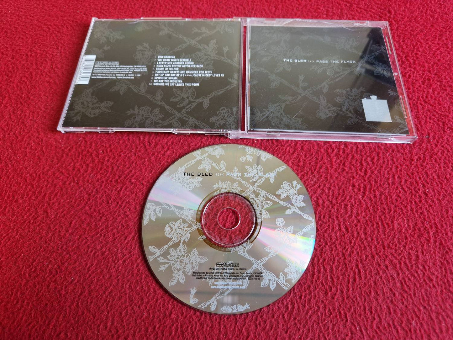 THE BLED PASS THE FLASK CD