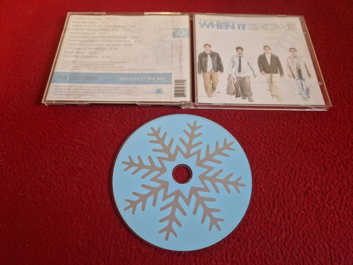 THE BLENDERS WHEN IT SNOWS CD
