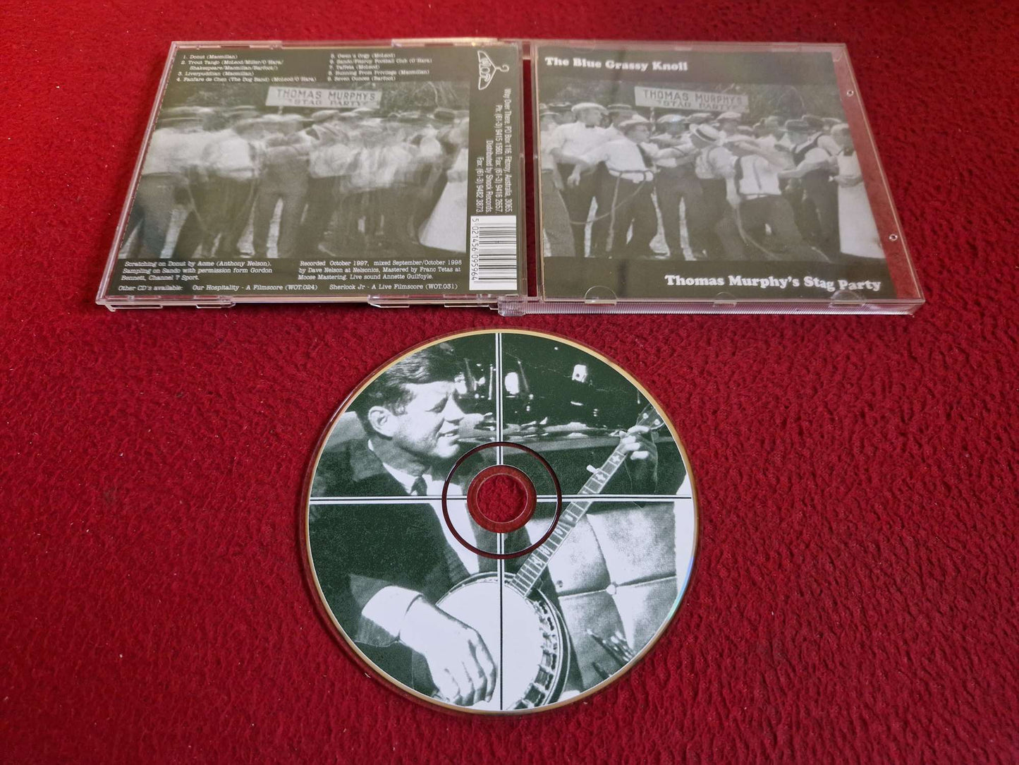 THE BLUE GRASSY KNOLL THOMAS MURPHY'S STAG PARTY CD