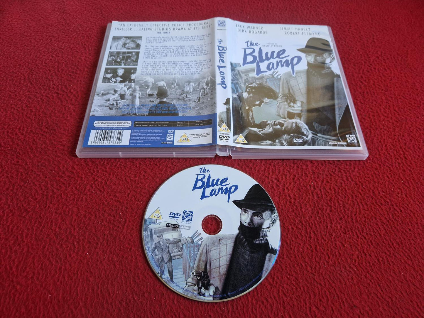 THE BLUE LAMP DVD