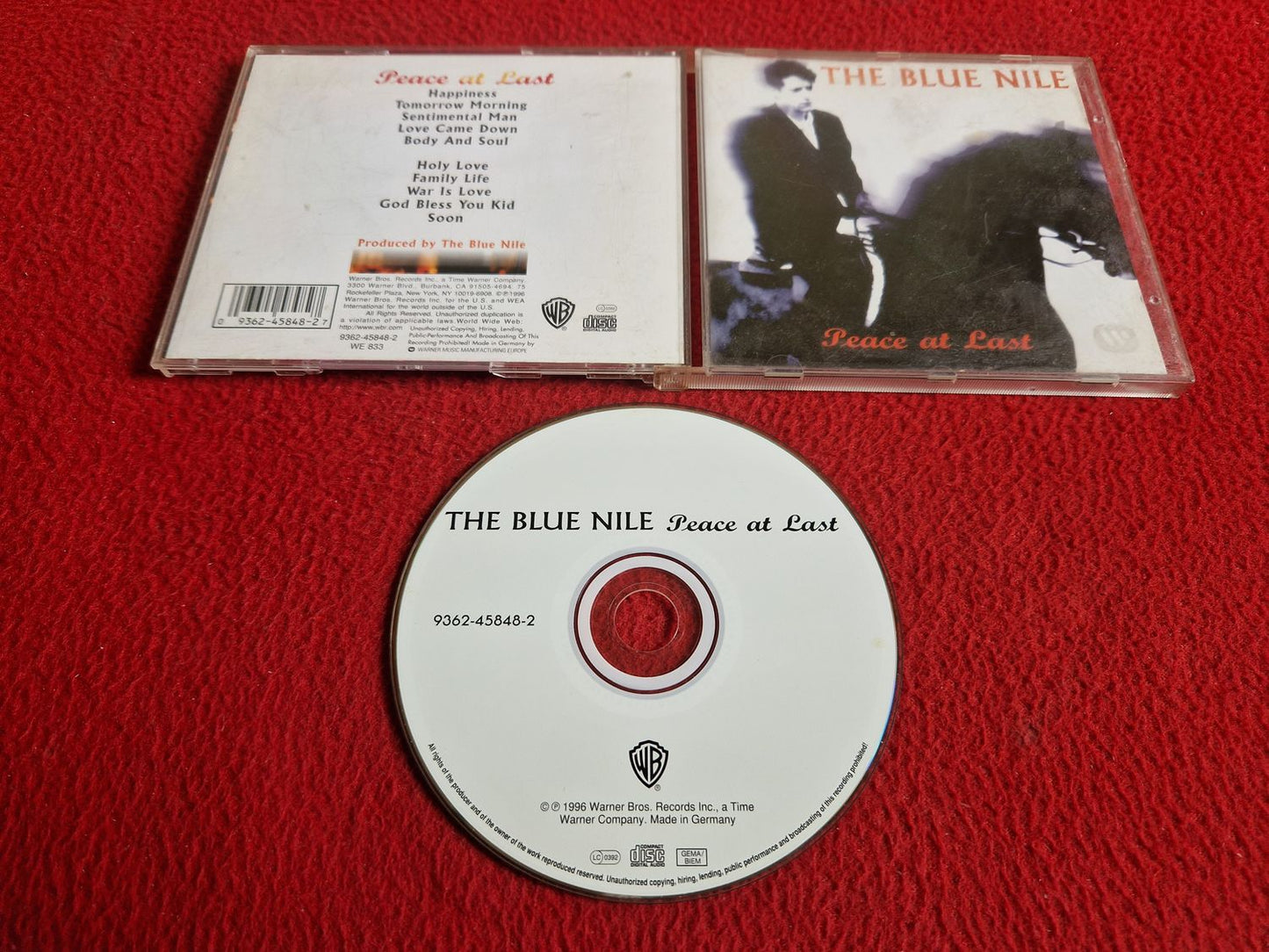 THE BLUE NILE PEACE AT LAST CD