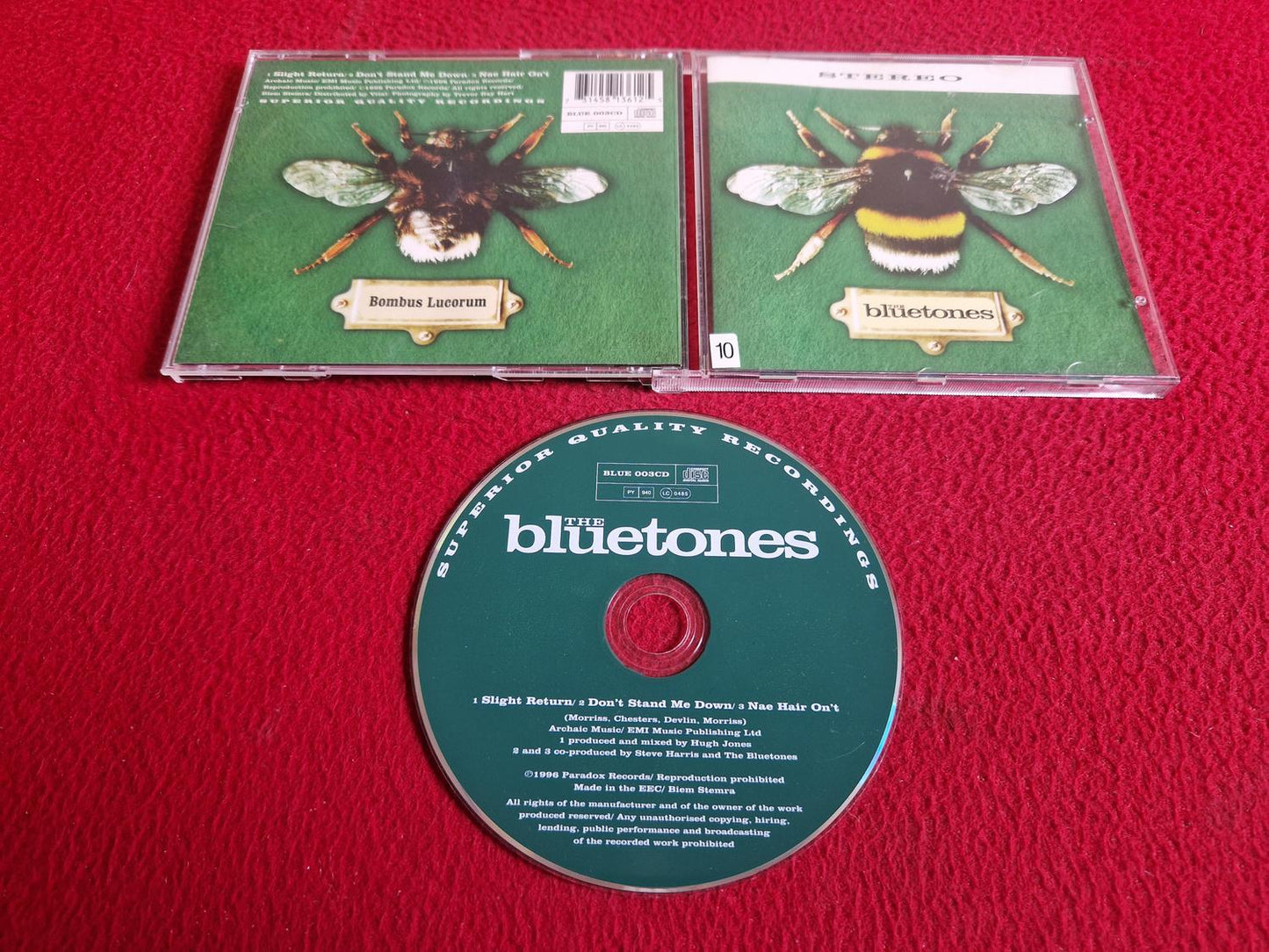 THE BLUETONES - THE BLUETONES CD