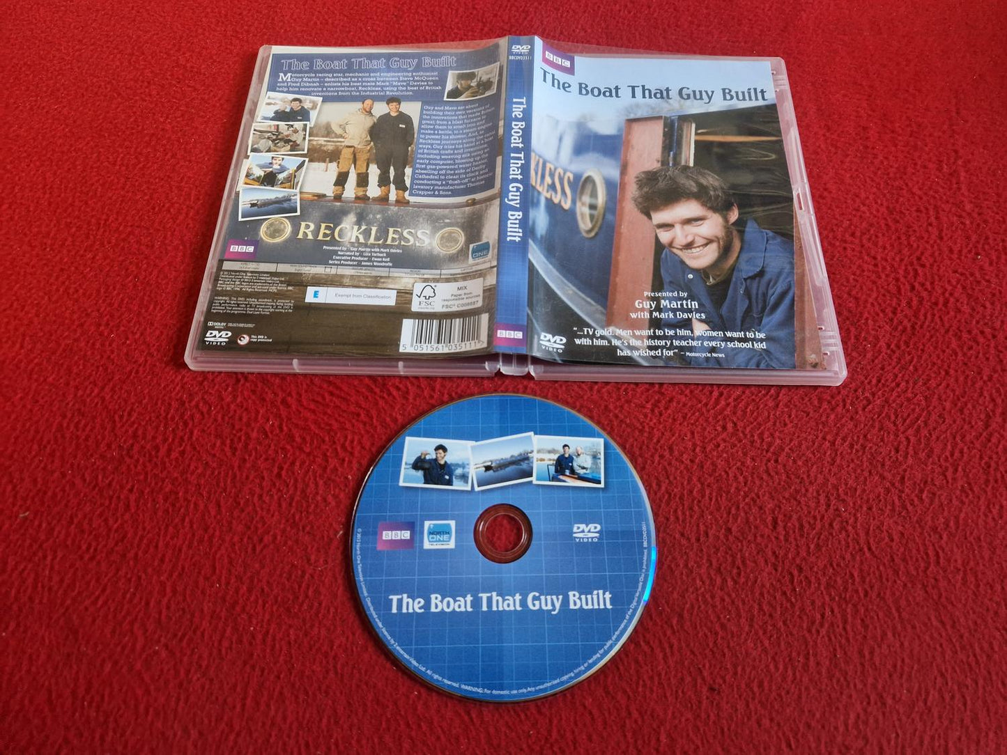 THE BOAT THAT GUY BUILT DVD
