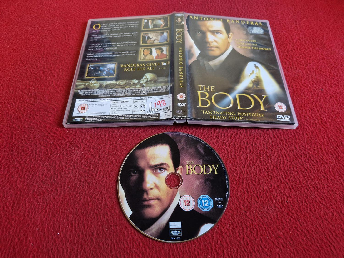 THE BODY DVD