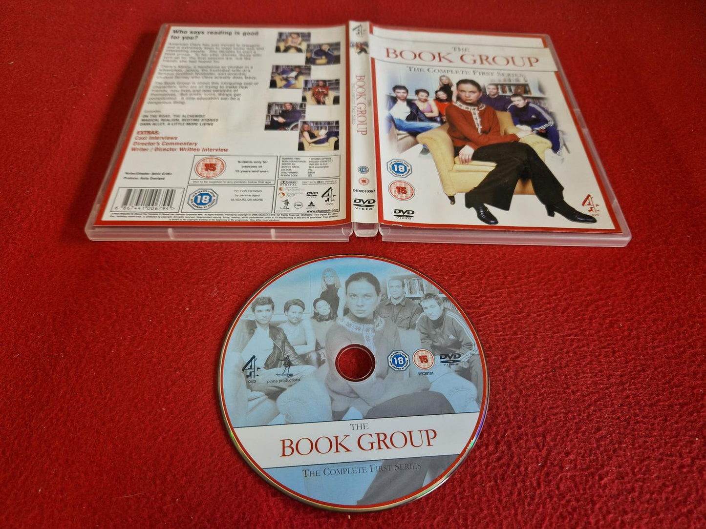 THE BOOK GROUP SERIES 1 till DVD