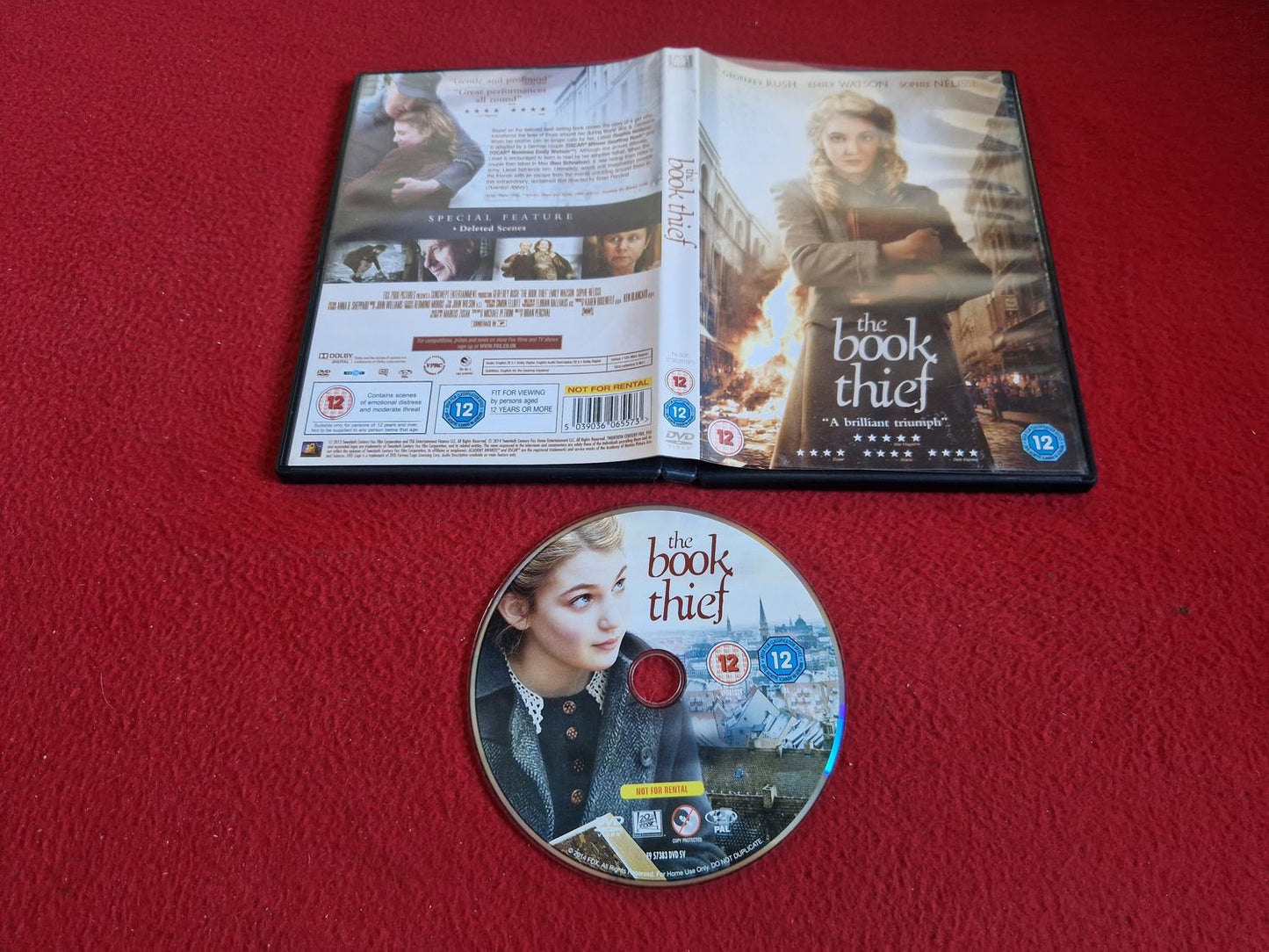 THE BOOK THIEF DVD