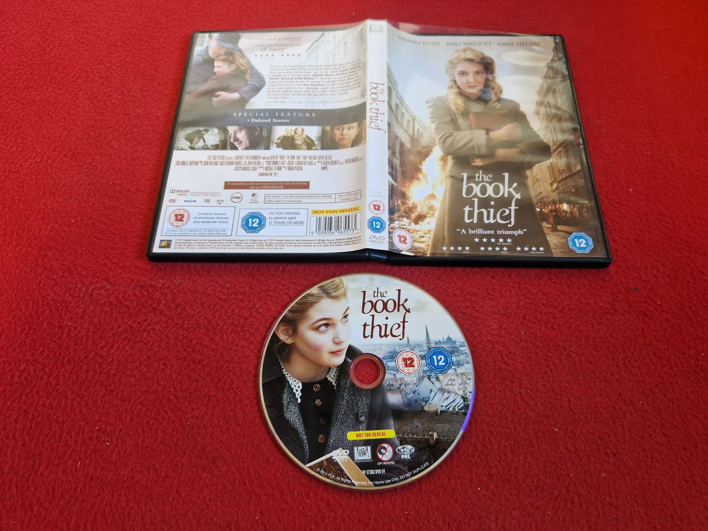 THE BOOK THIEF DVD