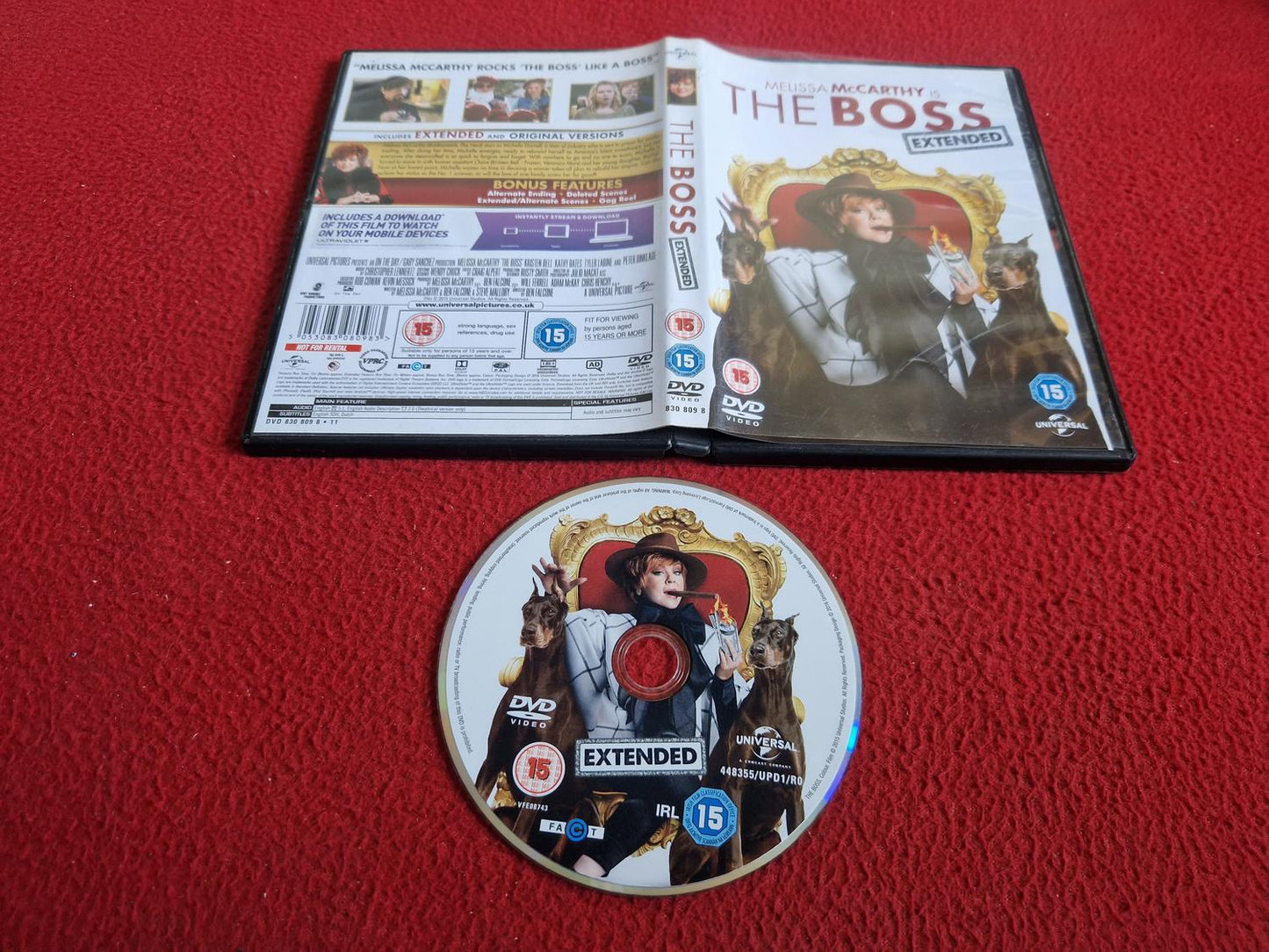 THE BOSS DVD