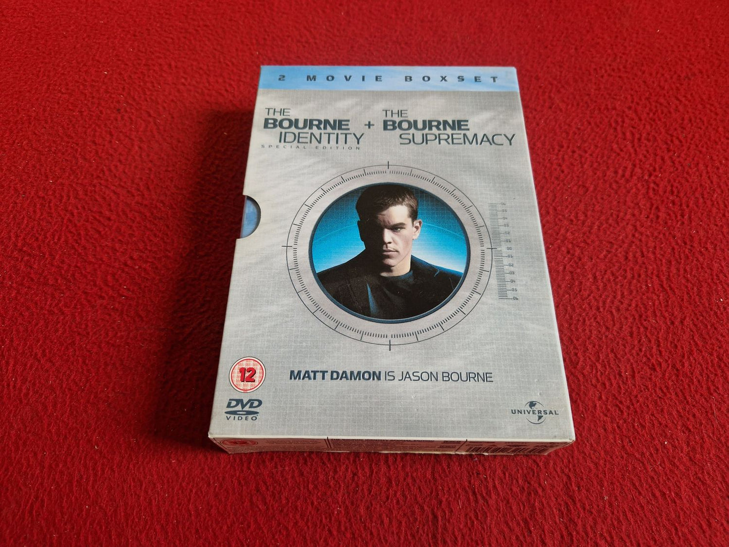 THE BOURNE IDENTITY + THE BOURNE SUPREMACY BOX DVD