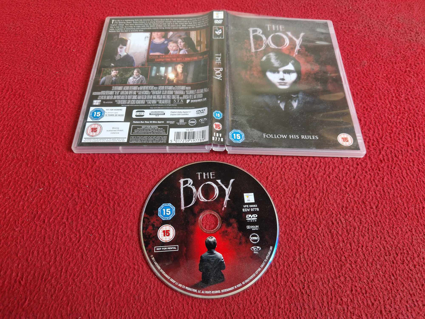 THE BOY DVD