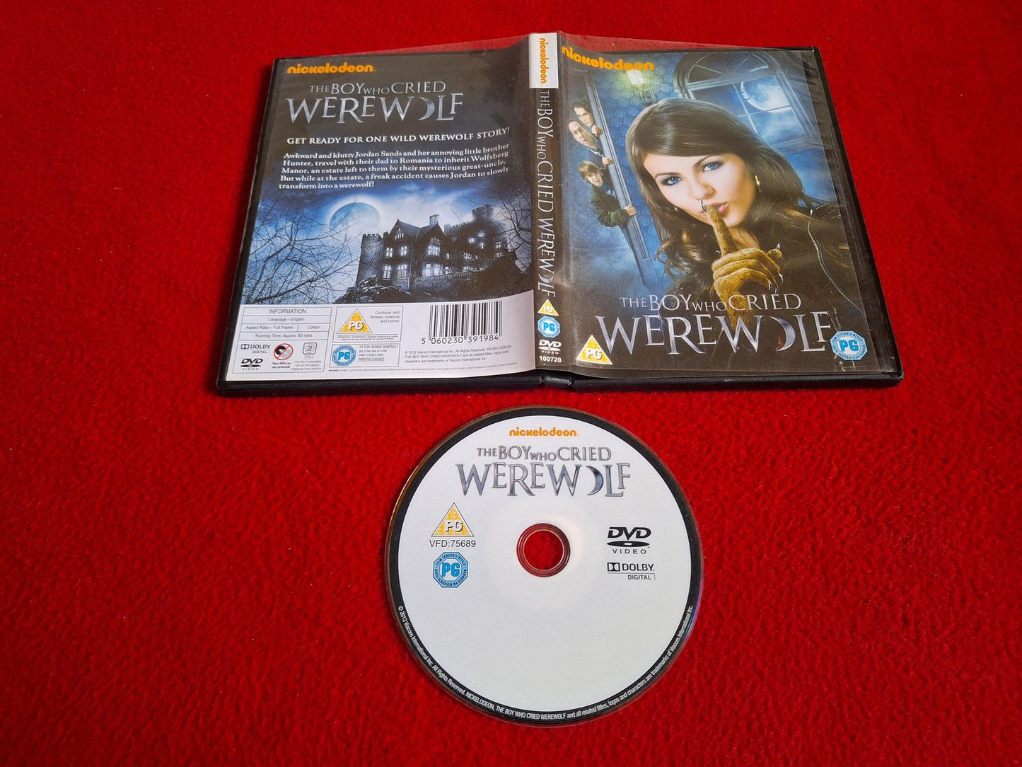 THE BOY WHO CRIED WEREWOLF DVD