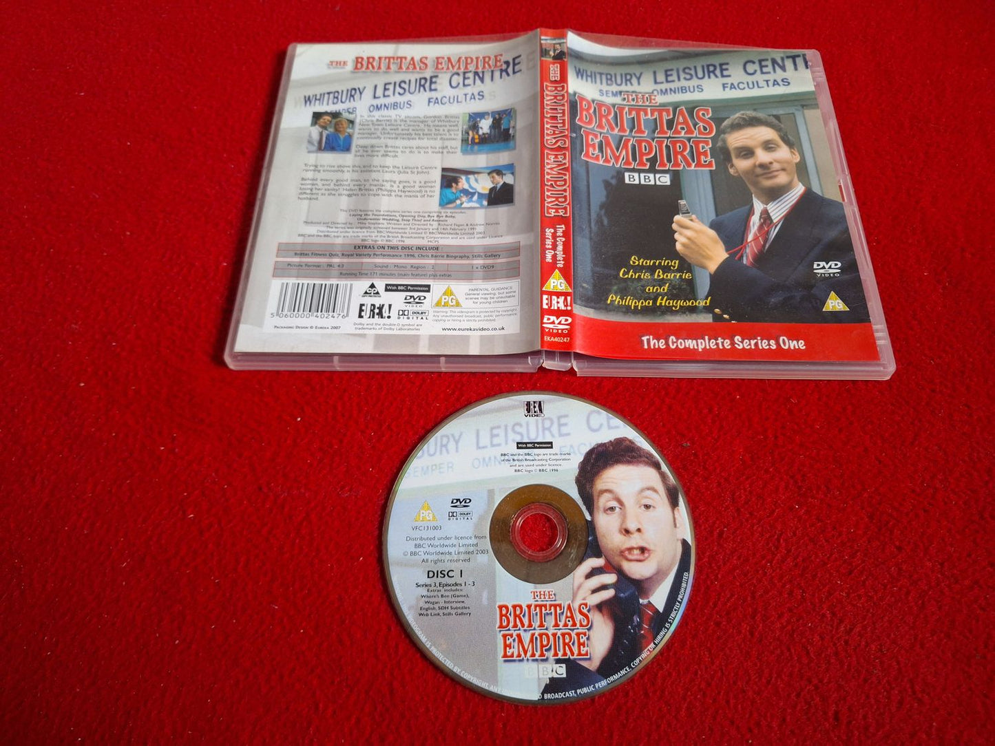 THE BRITTAS EMPIRE SERIES 1 DVD