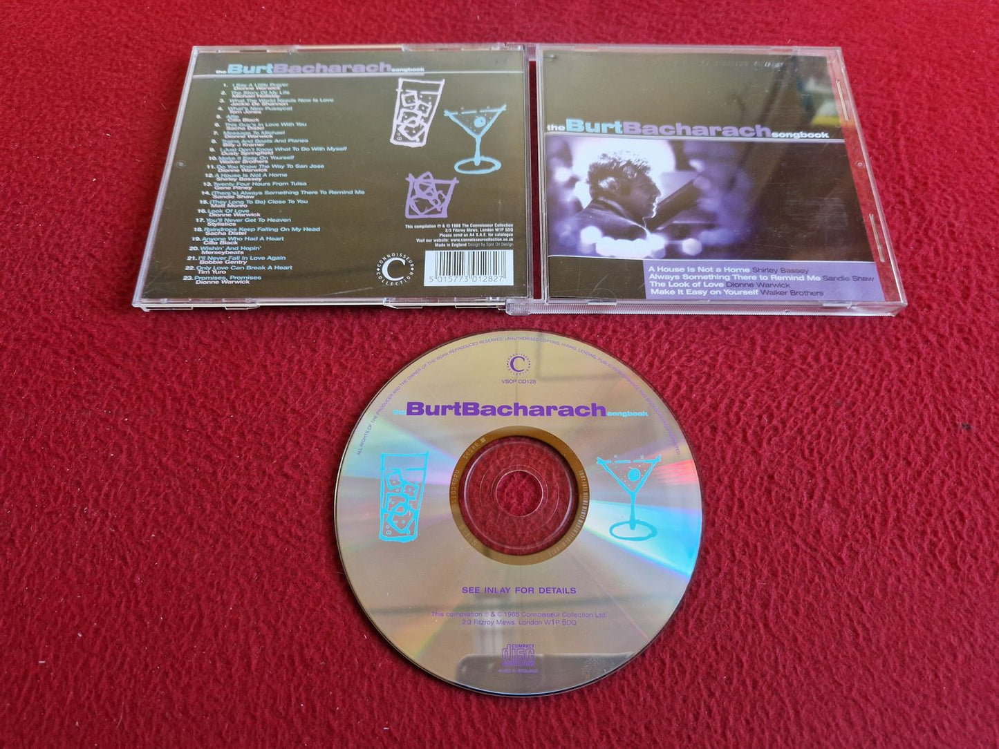 THE BURT BACHARACH SONGBOOK CD