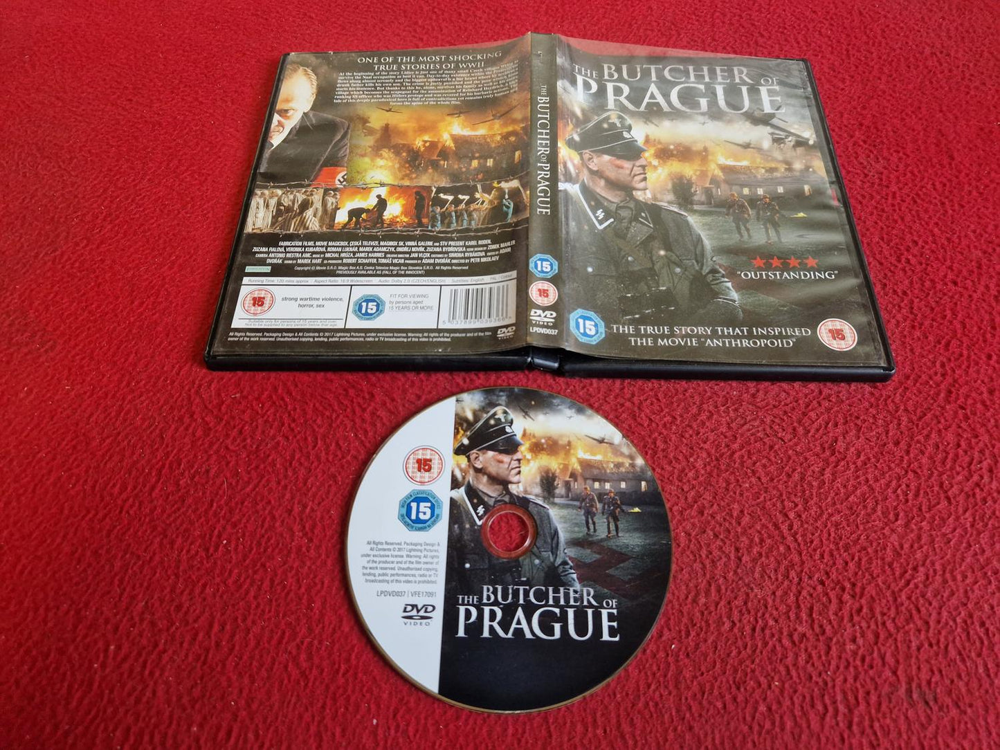 THE BUTCHER OF PRAGUE DVD