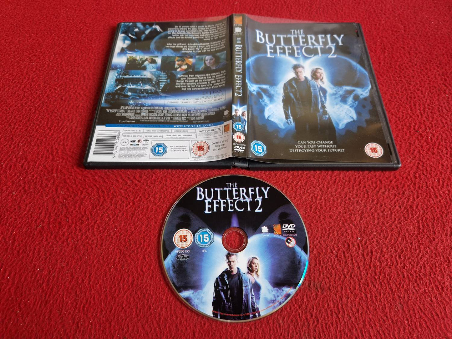 THE BUTTERFLY EFFECT 2 DVD