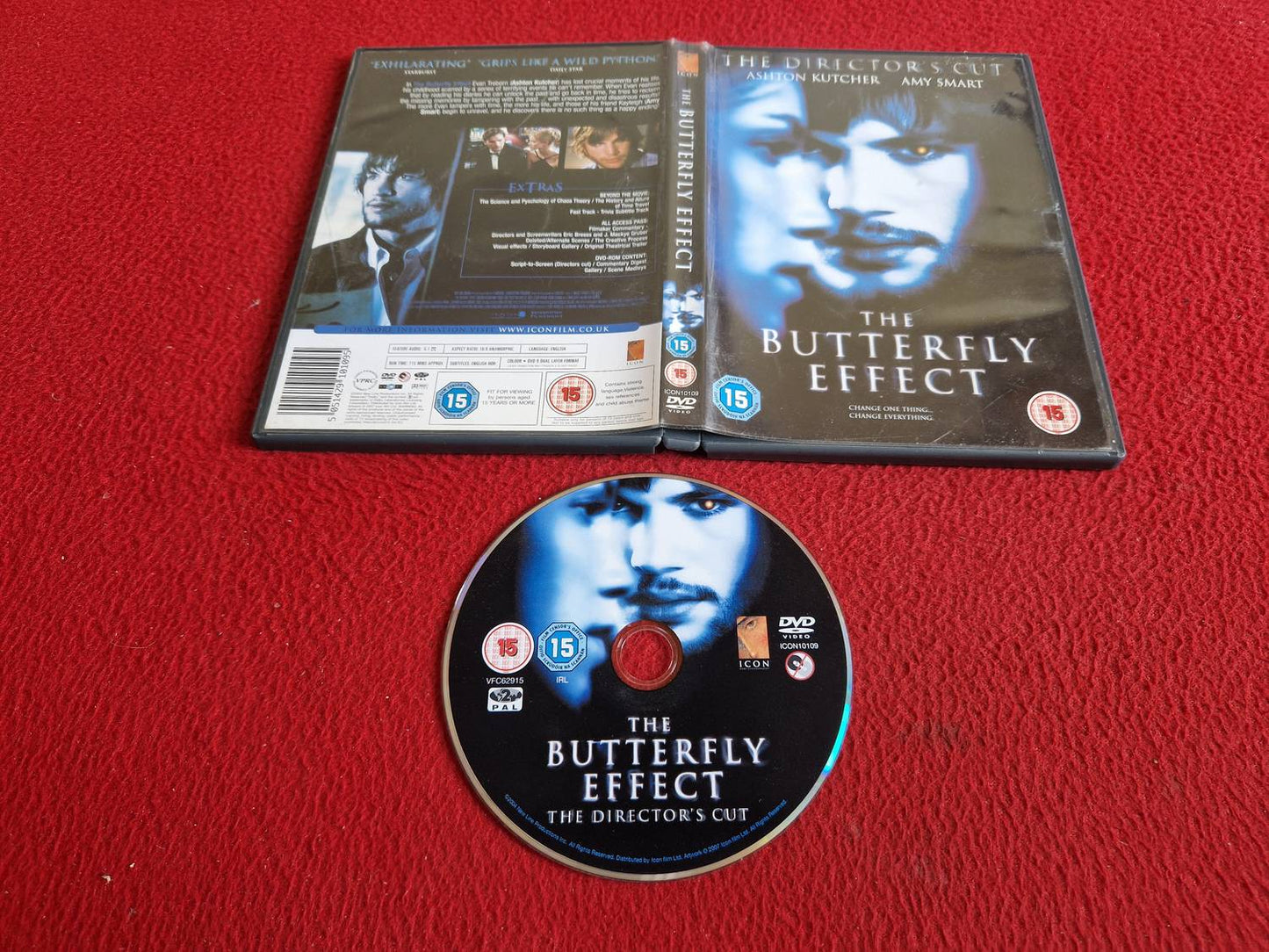 THE BUTTERFLY EFFECT DVD