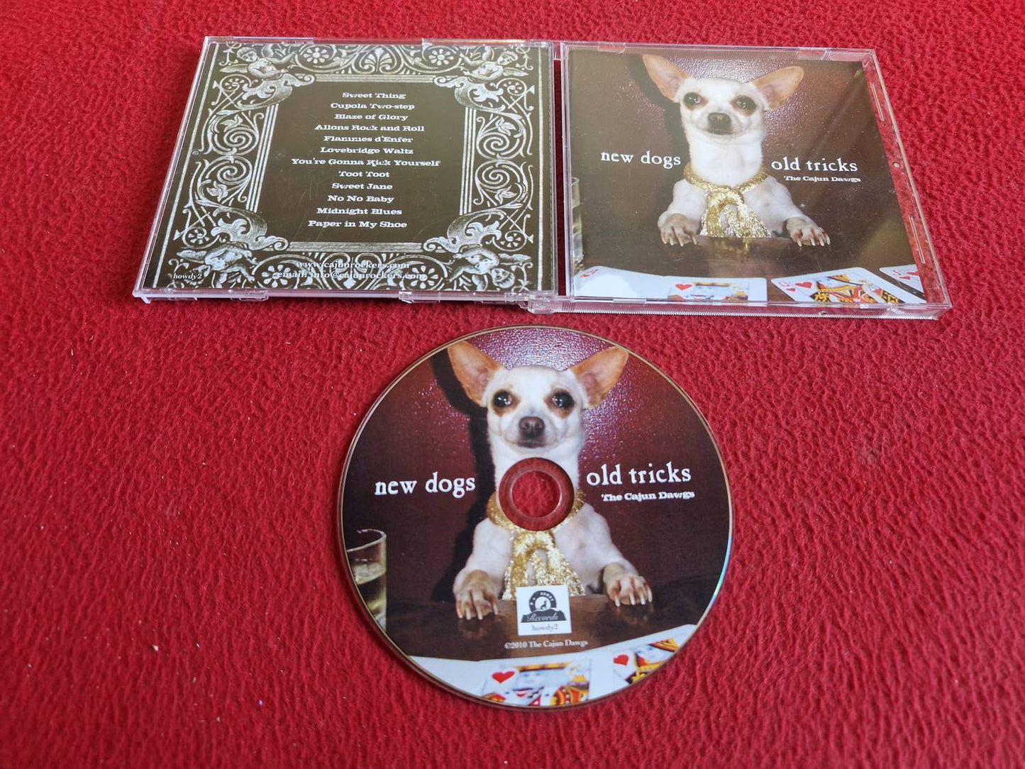 THE CAJUN DAWGS NEW DOGS OLD TRICKS CD