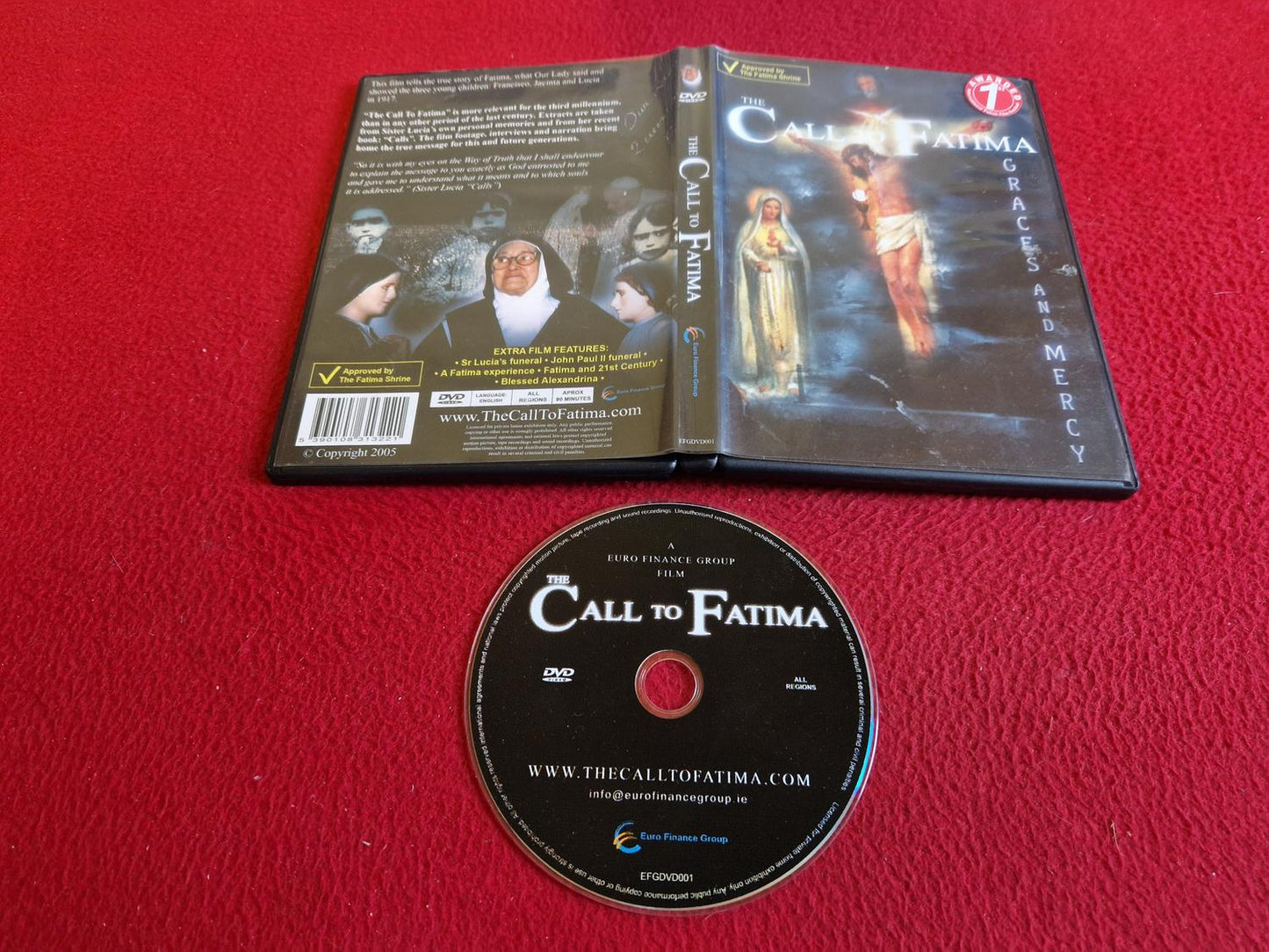 THE CALL TO FATIMA DVD