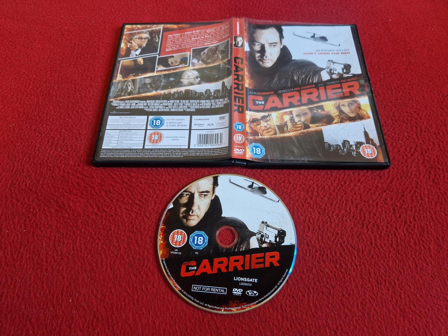 THE CARRIER DVD