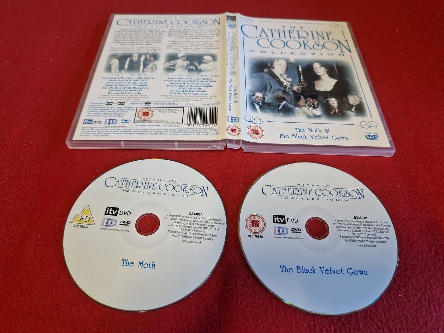 THE CATHERINE COOKSON THE MOTH & THE BLACK VELVET GOWN till DVD