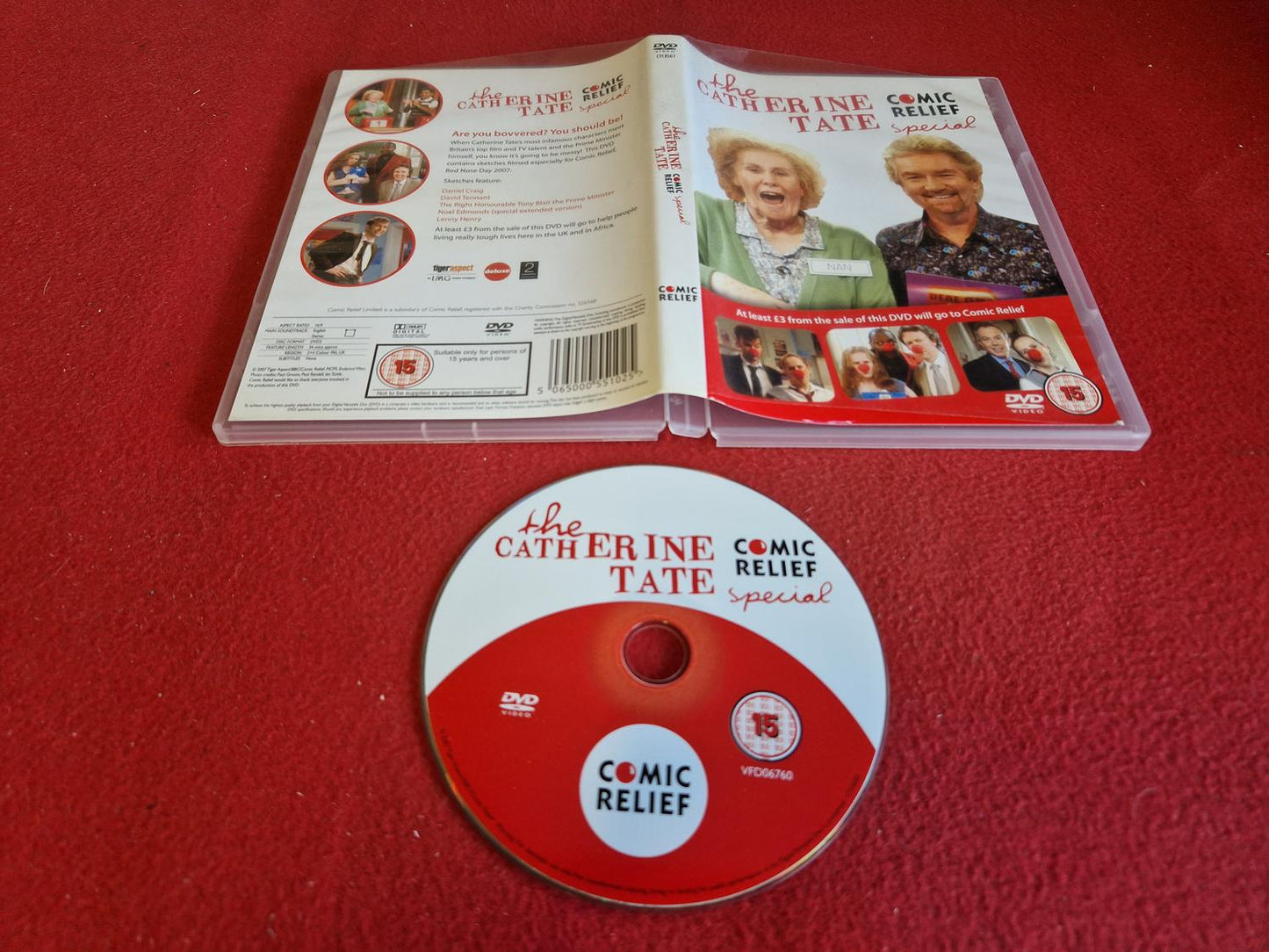 THE CATHERINE TATE COMIC RELIEF SPECIAL till DVD