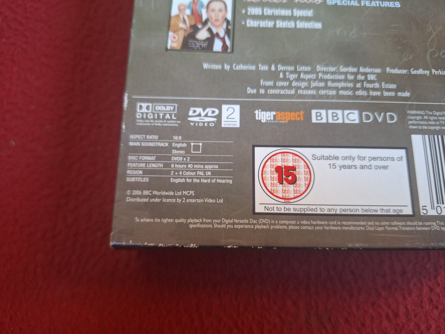 THE CATHERINE TATE SHOW SERIES 1 & 2 BOX DVD