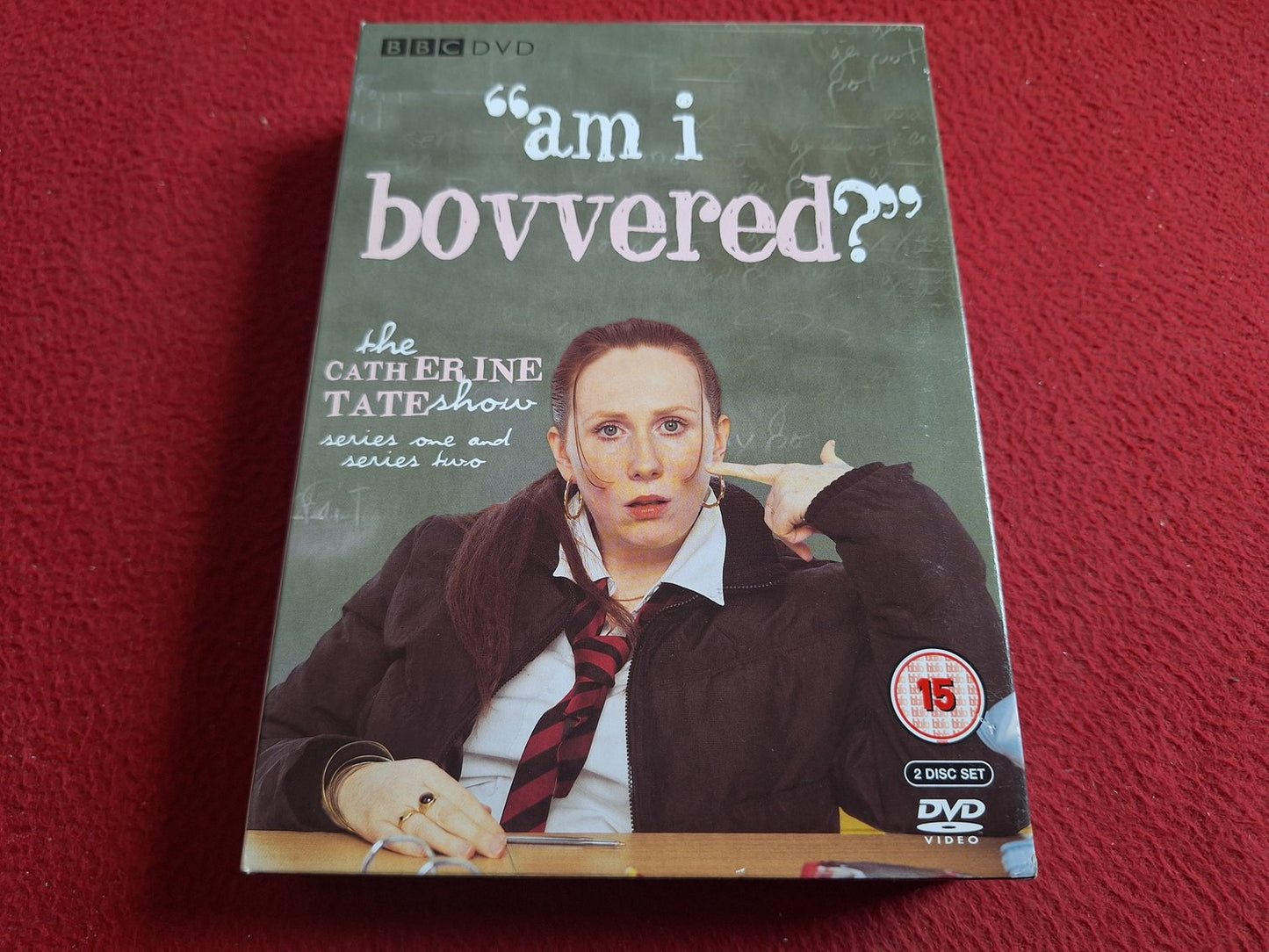 THE CATHERINE TATE SHOW SERIES 1 & 2 BOX DVD