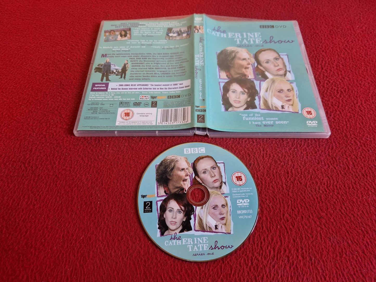 THE CATHERINE TATE SHOW SERIES 1 DVD