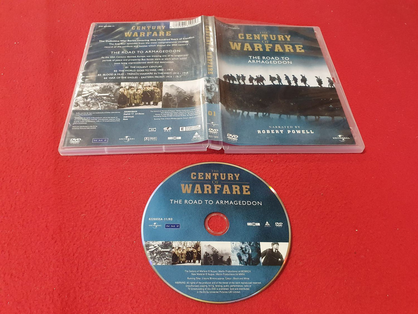 THE CENTURY OF WARFARE THE ROAD TO ARMAGEDDON till DVD
