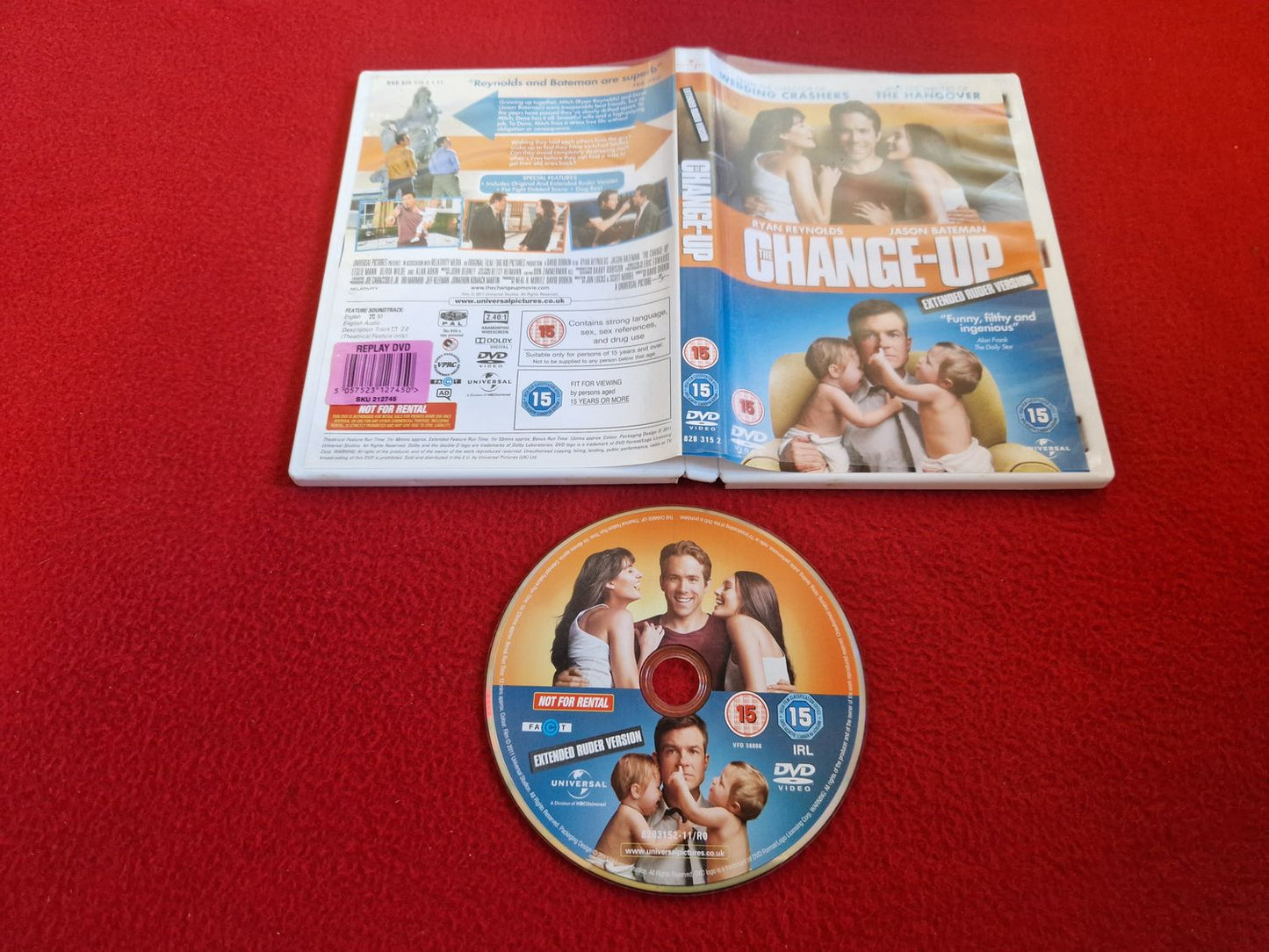 THE CHANGE UP DVD