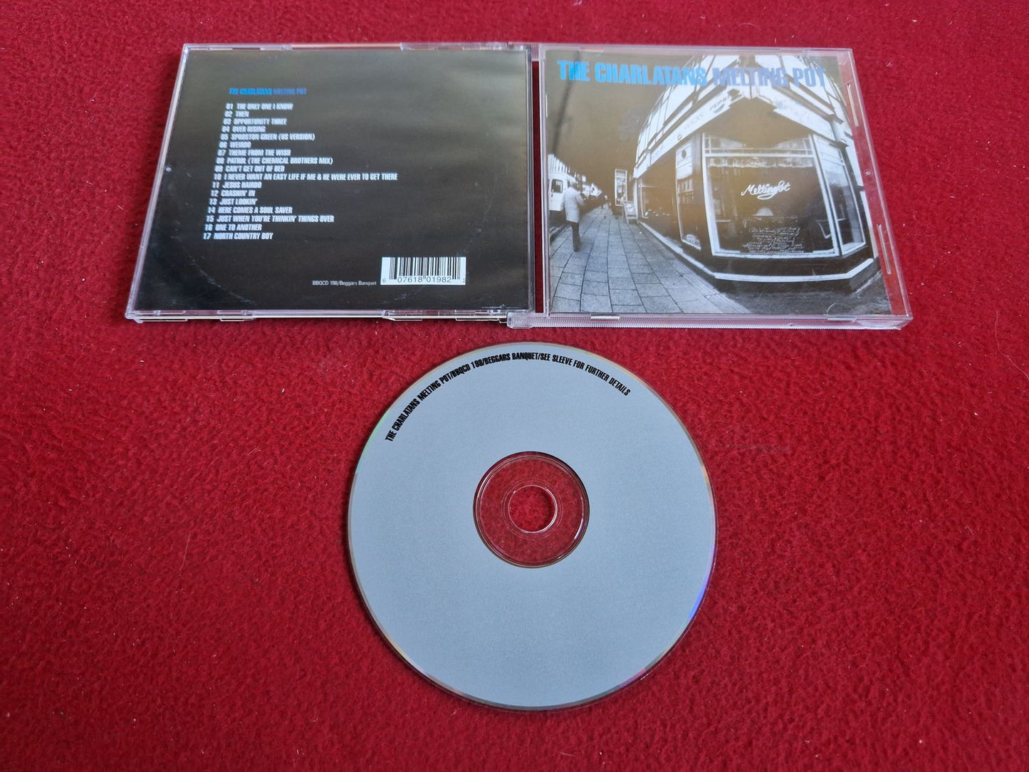 THE CHARLATANS MELTING POT till CD
