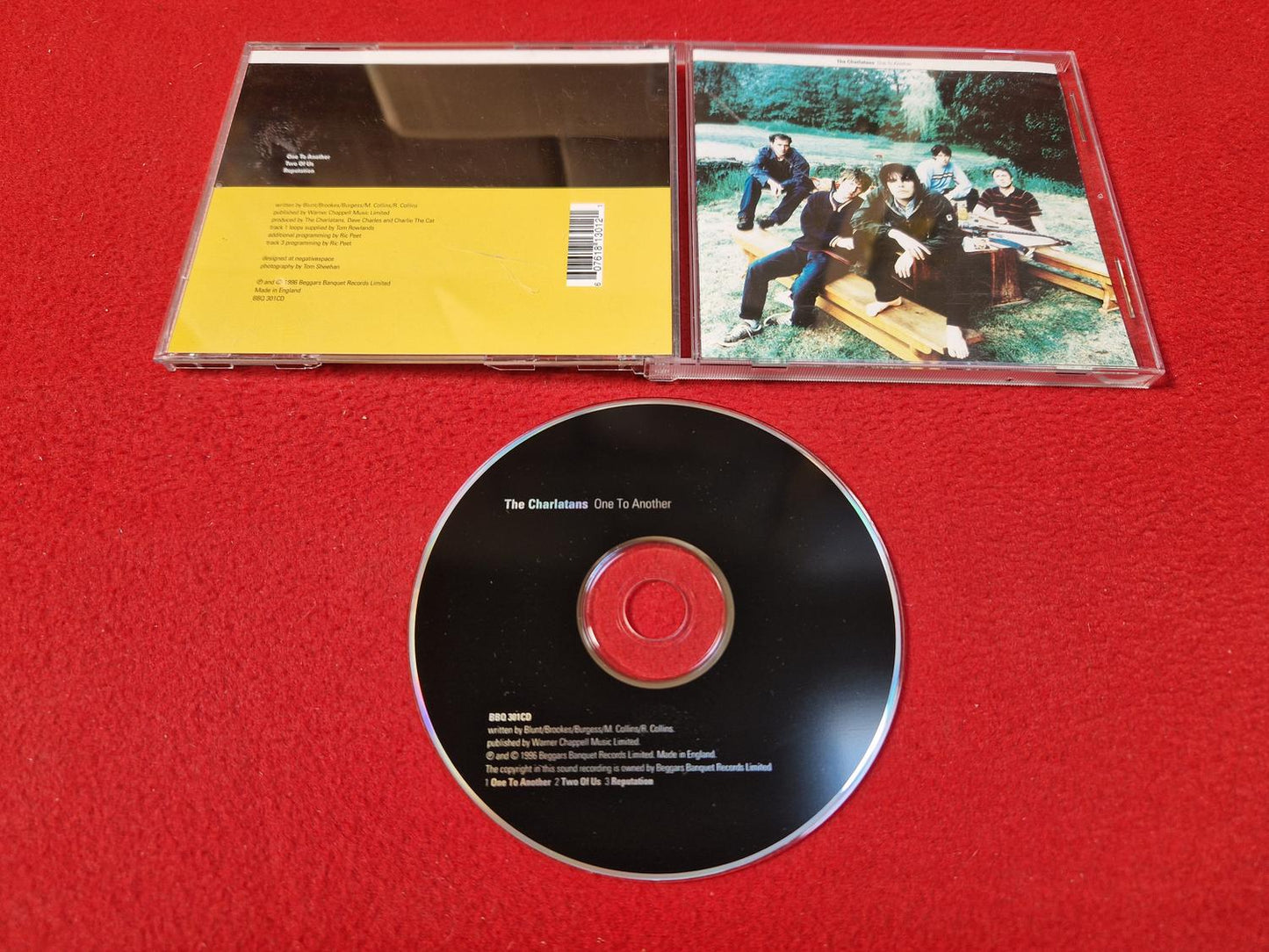 THE CHARLATANS ONE TO ANOTHER till CD