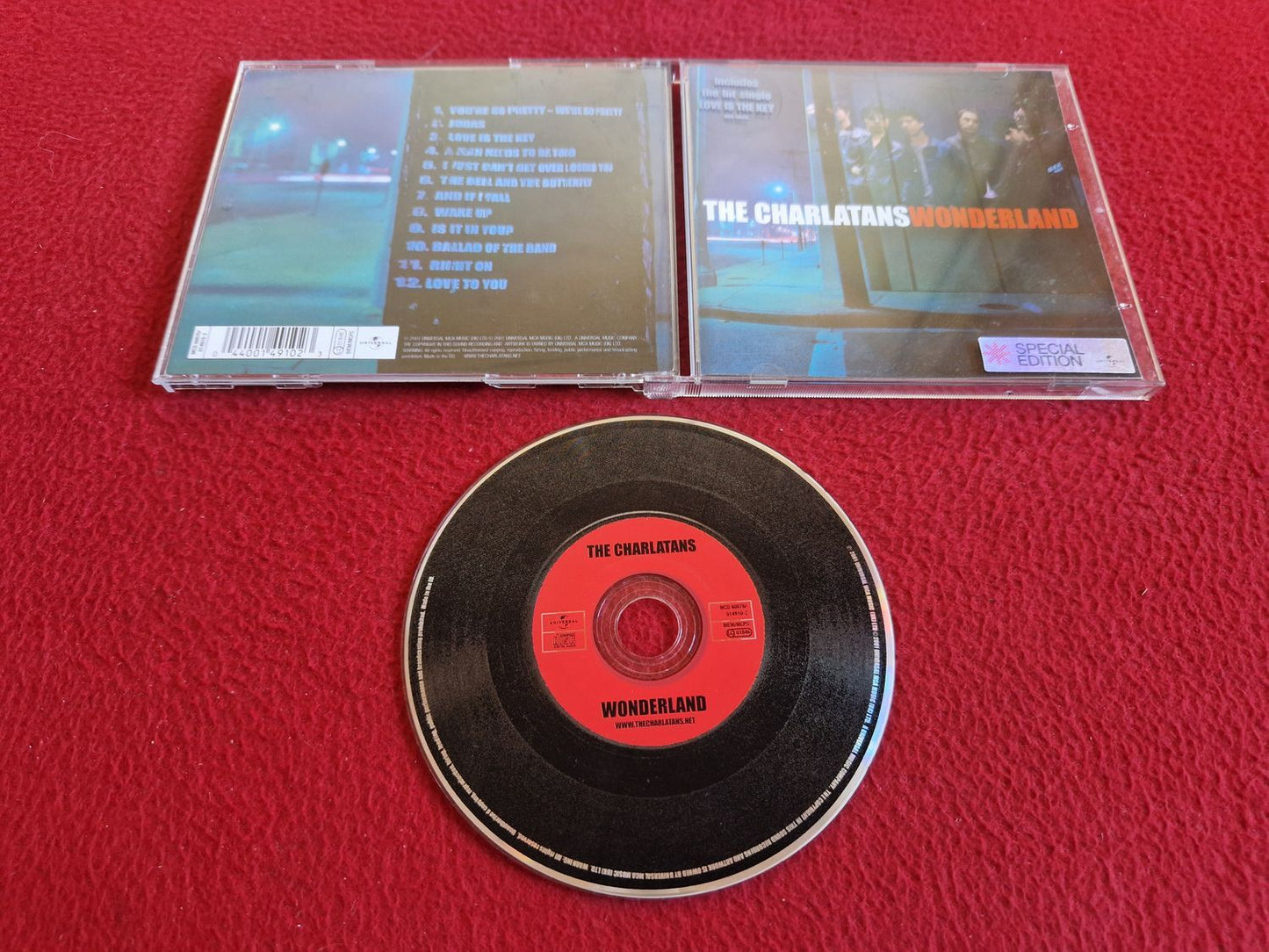 THE CHARLATANS WONDERLAND CD