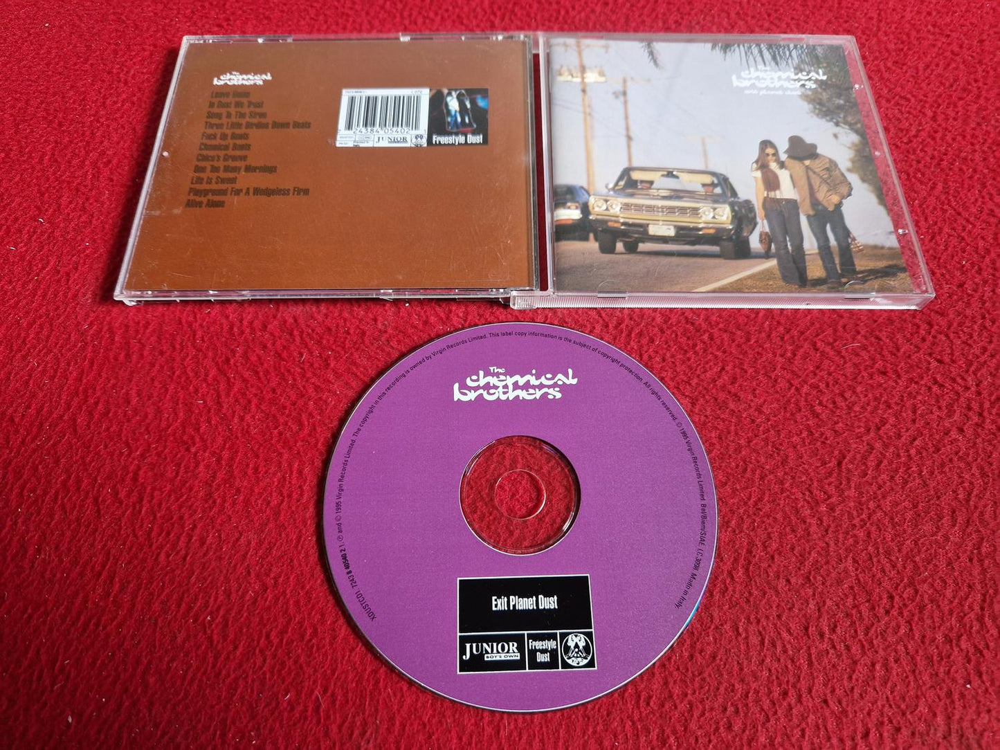 THE CHEMICAL BROTHERS EXIT PLANET DUST CD