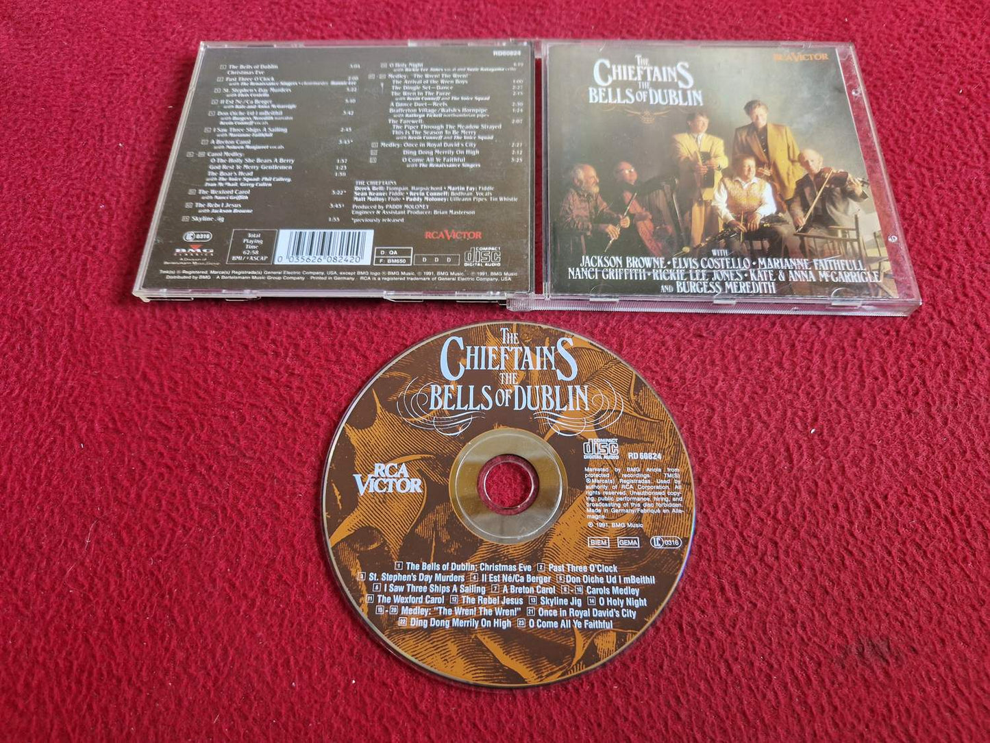THE CHIEFTAINS THE BELLS OF DUBLIN CD