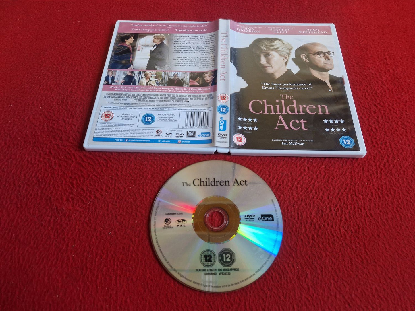 THE CHILDREN OF ACT DVD