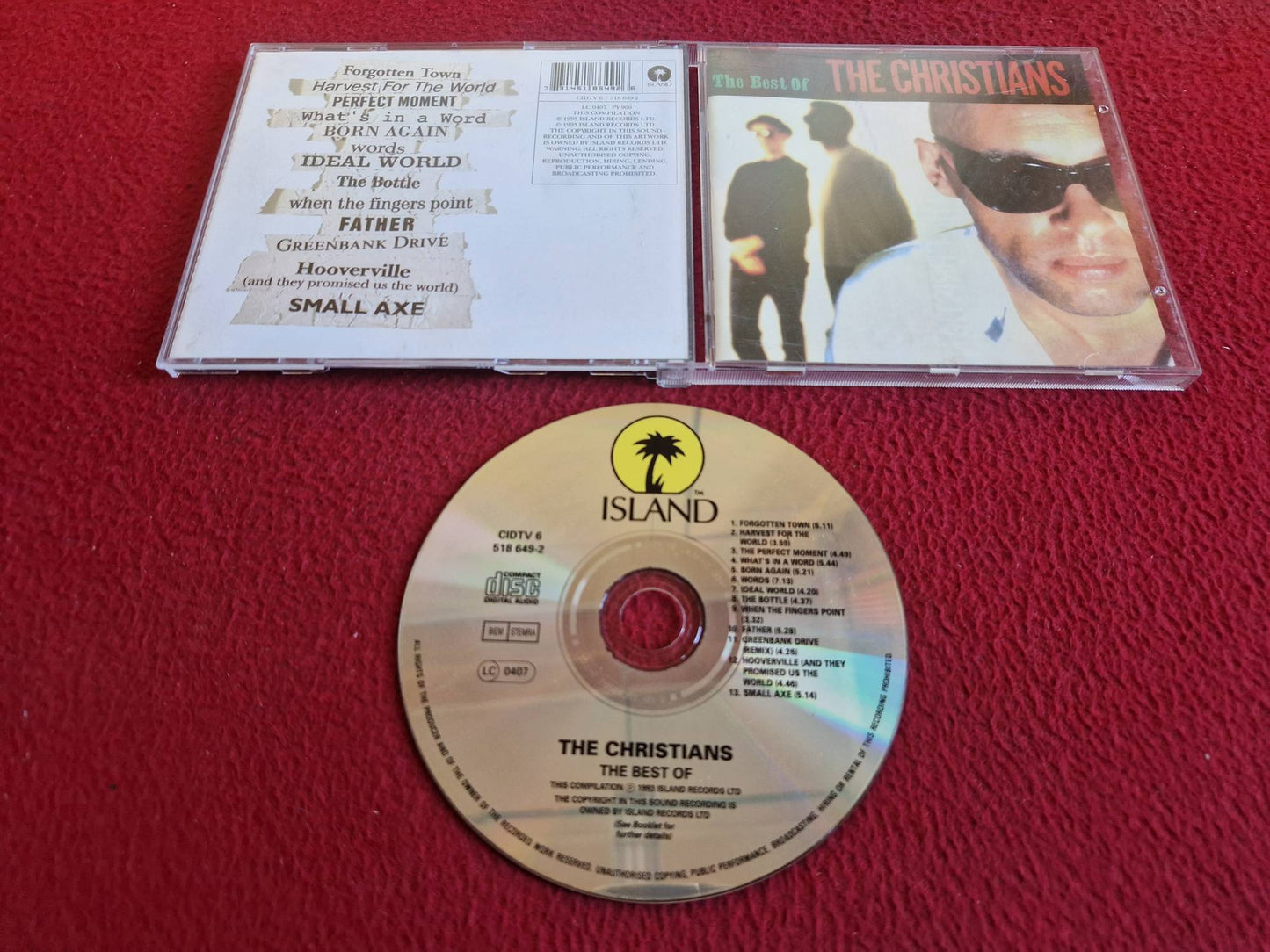 THE CHRISTIANS THE BEST OF CD