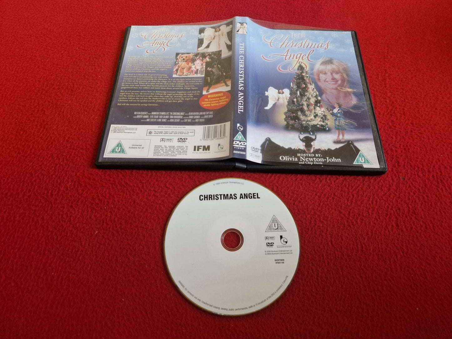 THE CHRISTMAS ANGEL DVD
