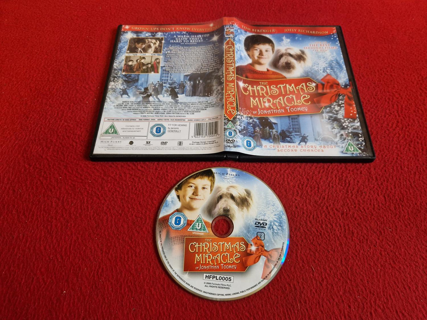 THE CHRISTMAS MIRACLE DVD