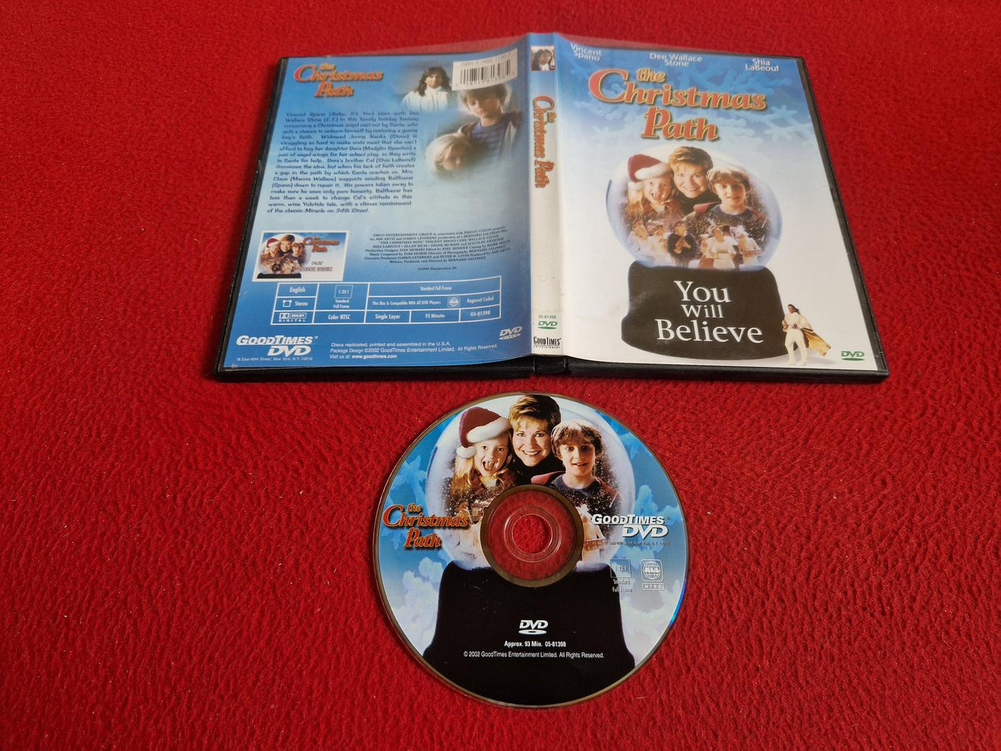 THE CHRISTMAS PATH DVD
