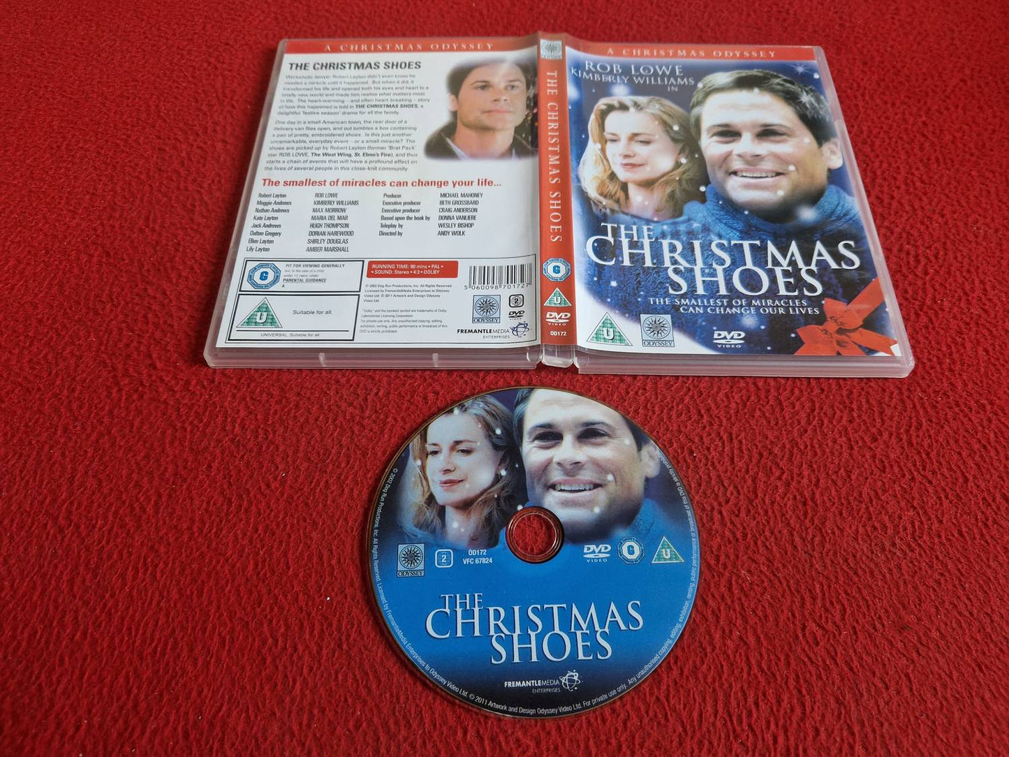 THE CHRISTMAS SHOES DVD