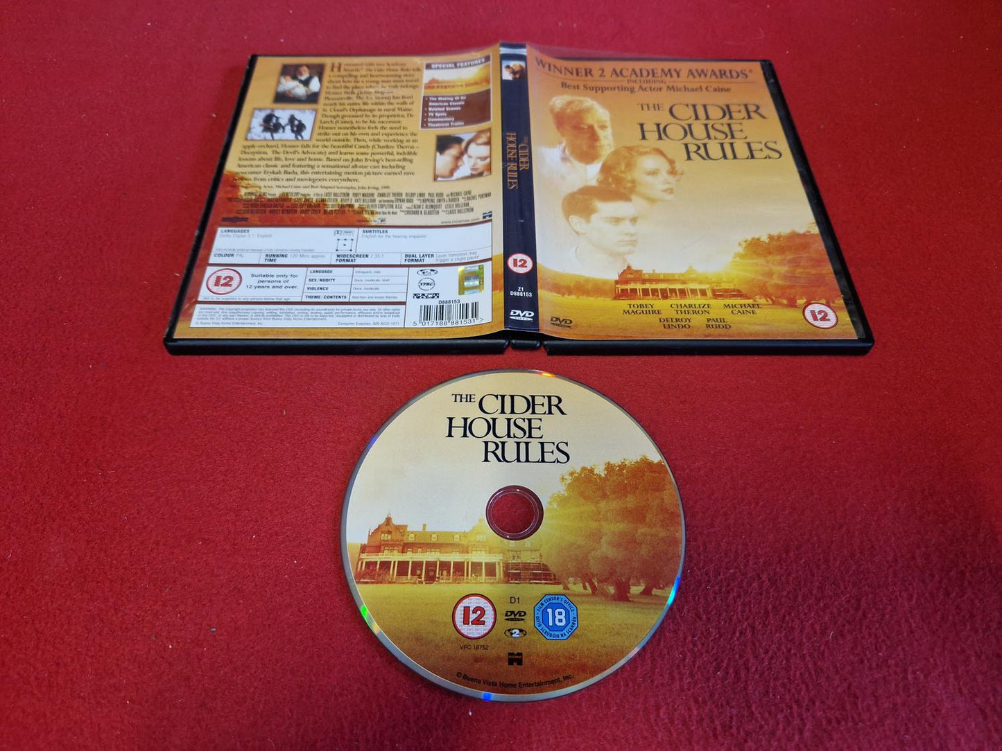 THE CIDER HOUSE RULES till DVD