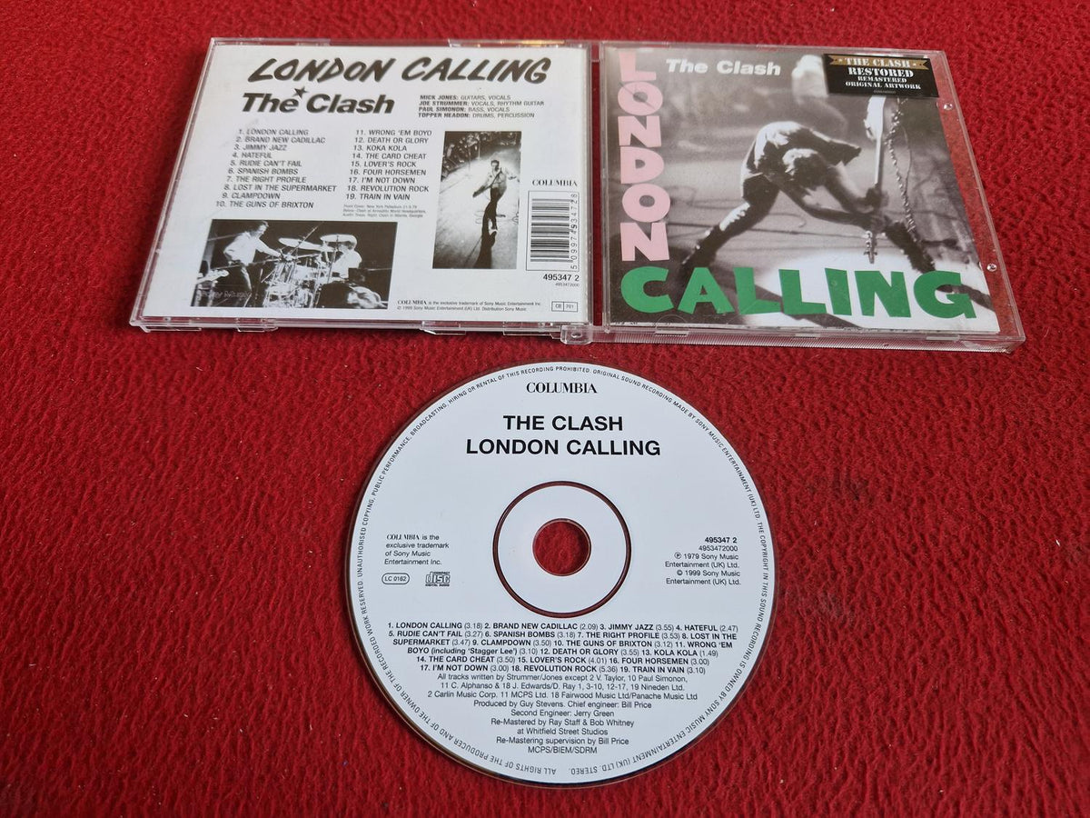 THE CLASH LONDON CALLING CD