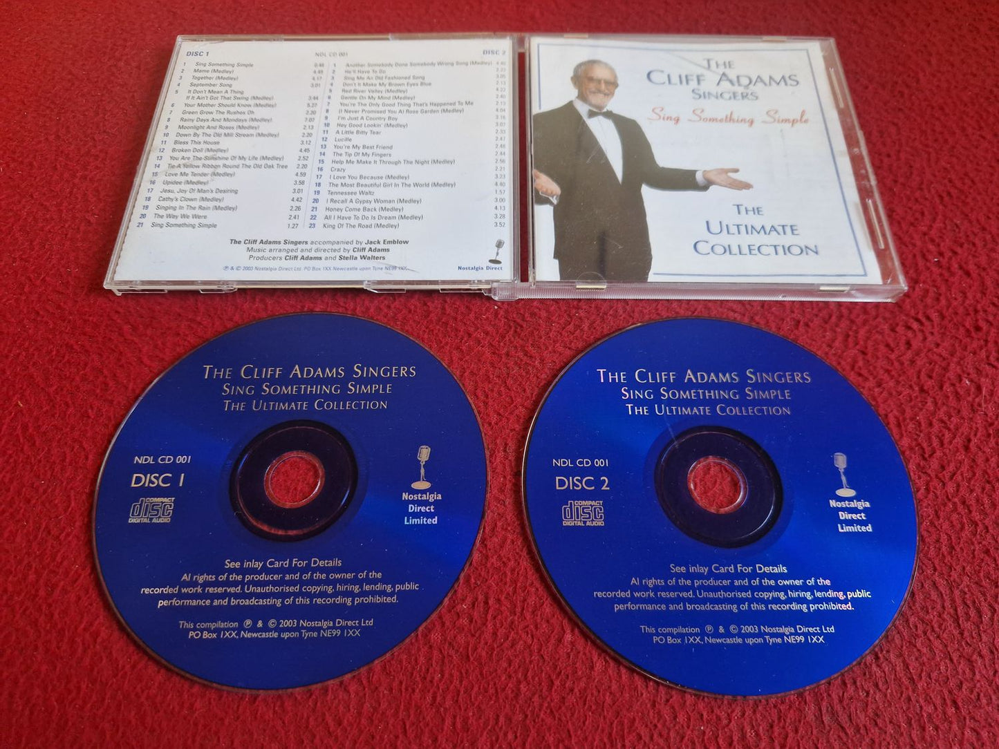 THE CLIFF ADAM SINGERS SING SOMETHING SIMPLE THE ULTIMATE COLLECTION CD