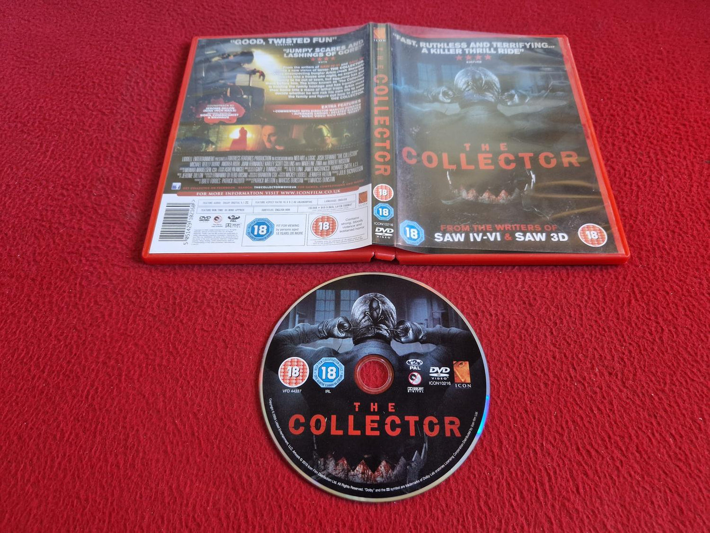THE COLLECTOR DVD