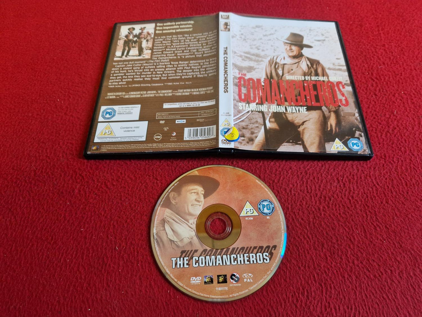 THE COMANCHEROS DVD