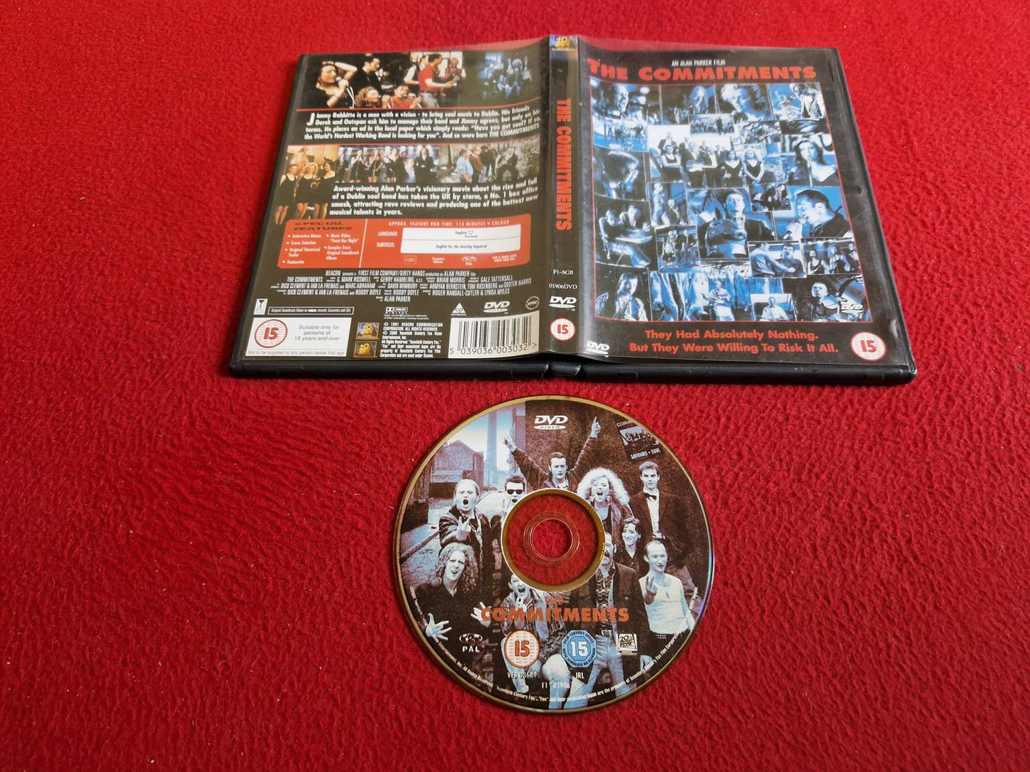 THE COMMITMENTS DVD