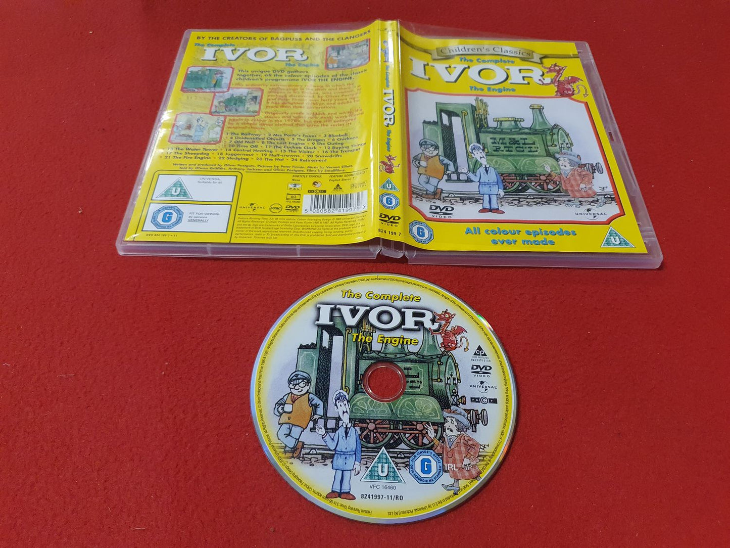 THE COMPLETE IVOR THE ENGINE till DVD